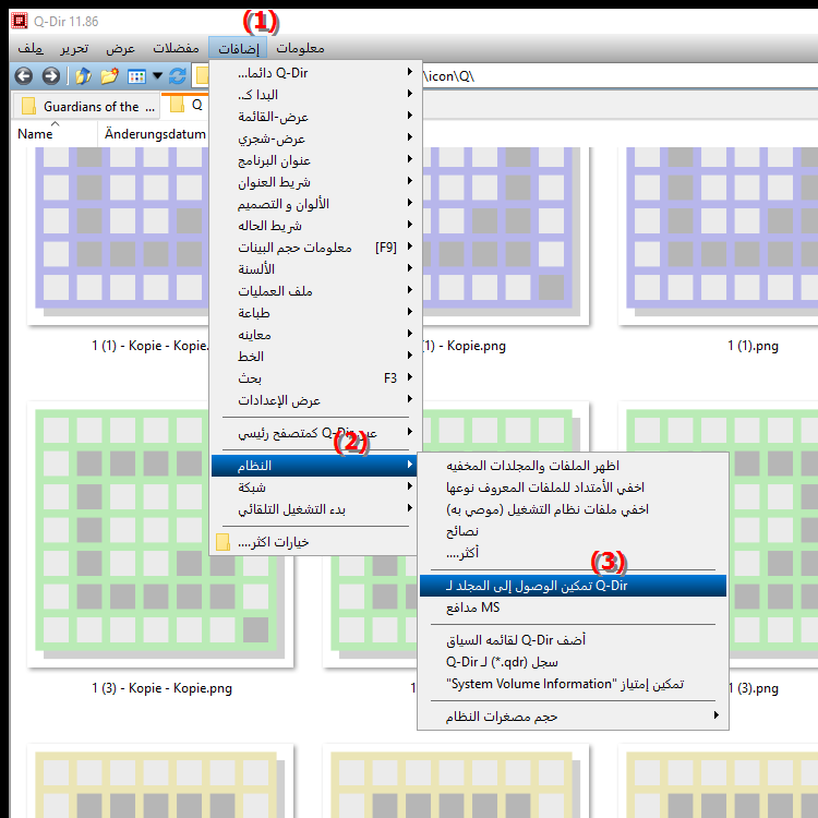 كيف يمكنني تمكين الوصول إلى المجلد لـ Microsoft Defender في Quad File Explorer